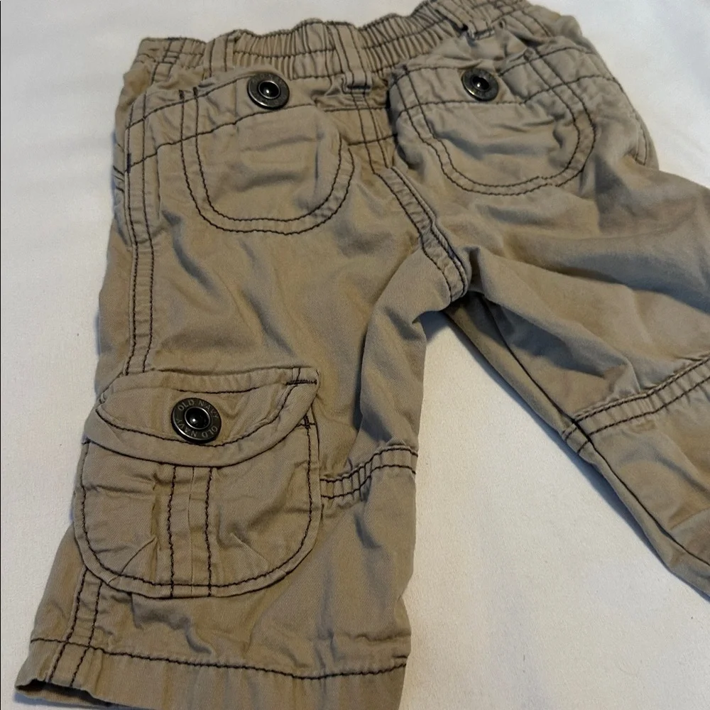 Old Navy Kids Khaki Cargo Shorts